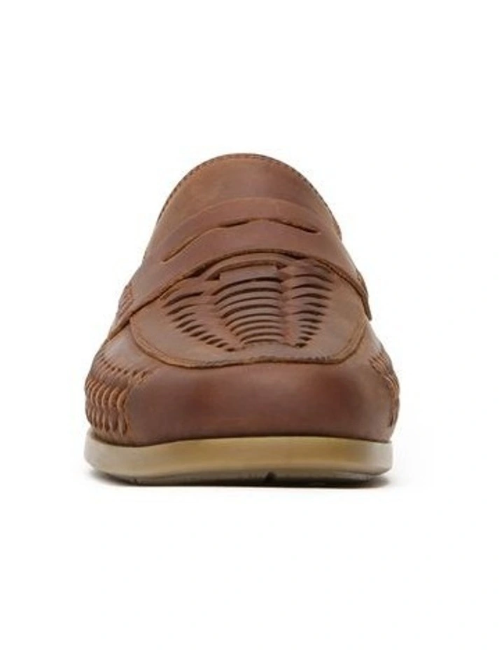 Gisborne Huarache Slip On in Coffee image 4