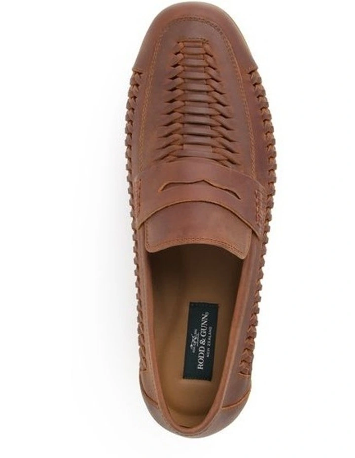 Gisborne Huarache Slip On in Coffee image 6