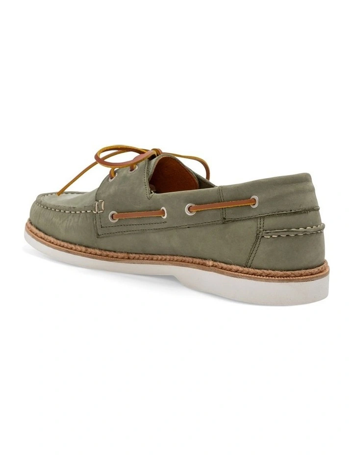 Brigham St Boat Shoe Army image 3