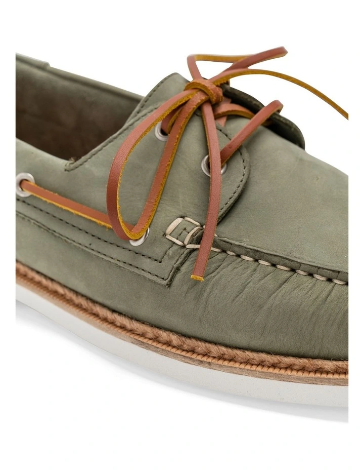 Brigham St Boat Shoe Army image 5