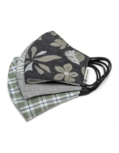 Face Mask Grey Slate Multi