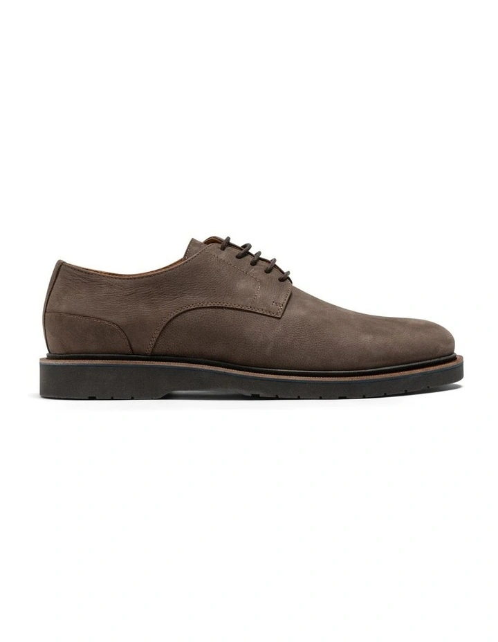 Burswood Derby Lace Up Shoe in Brown image 1