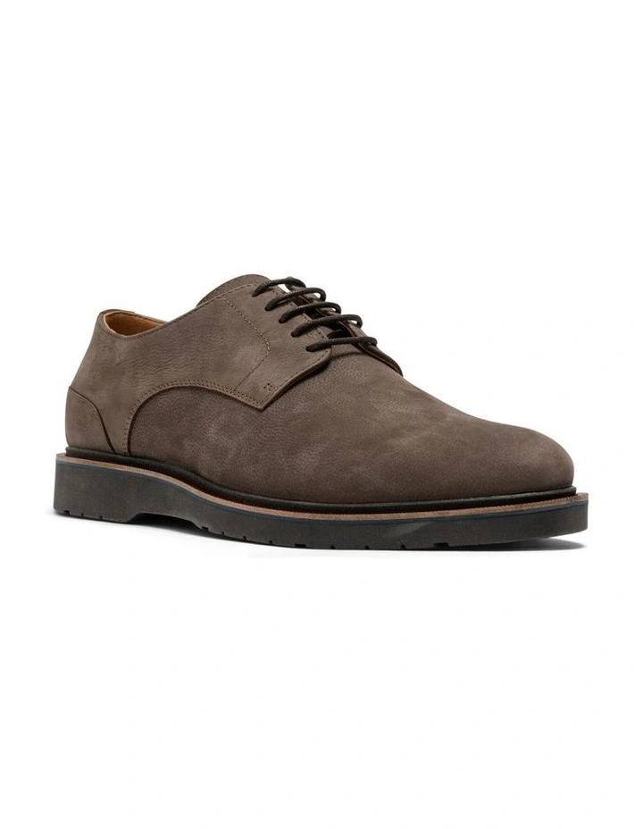 Burswood Derby Lace Up Shoe in Brown image 2