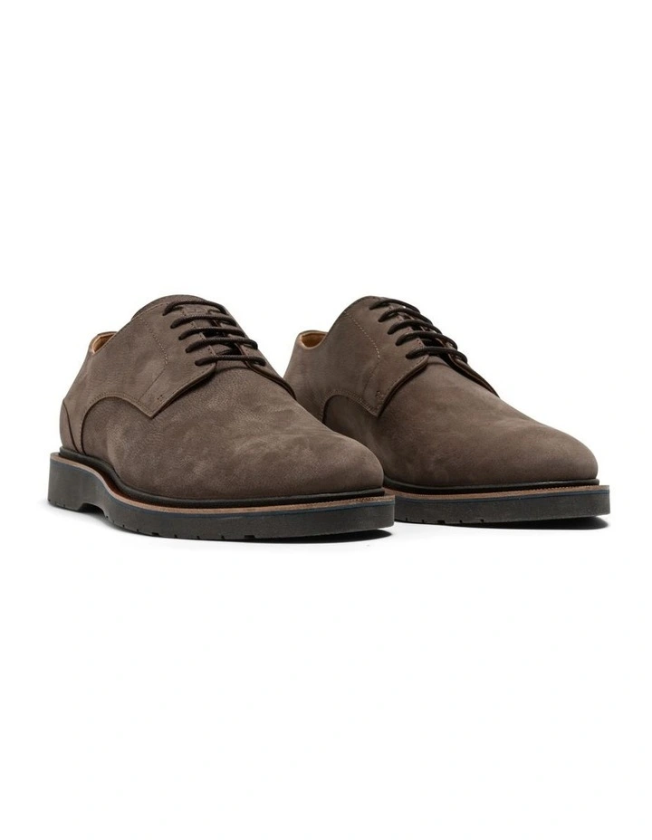 Burswood Derby Lace Up Shoe in Brown image 4