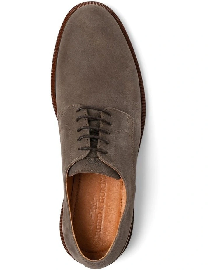 Burswood Derby Lace Up Shoe in Brown image 6