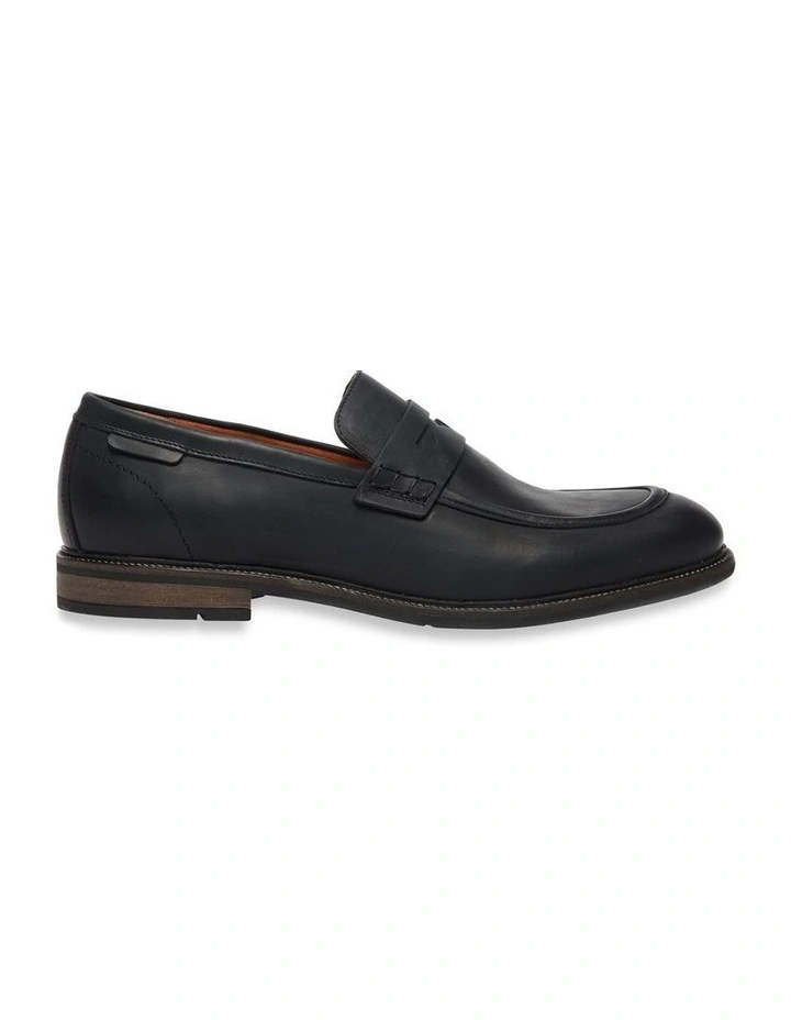 Portobello Mocc Slip On Loafer in Black image 1