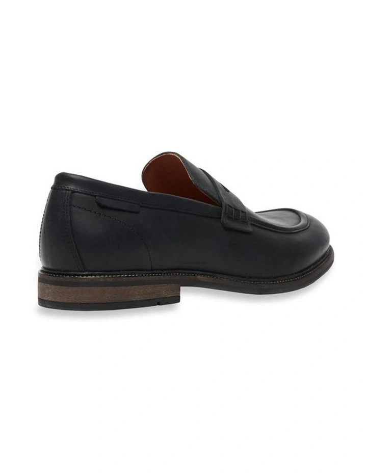 Portobello Mocc Slip On Loafer in Black image 3