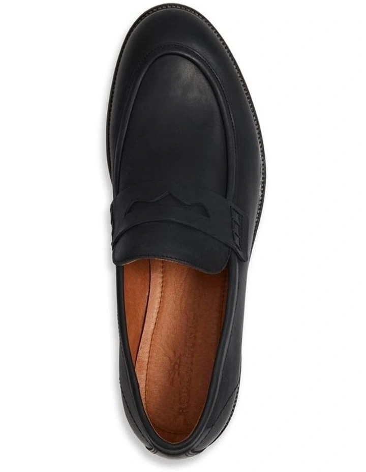 Portobello Mocc Slip On Loafer in Black image 6