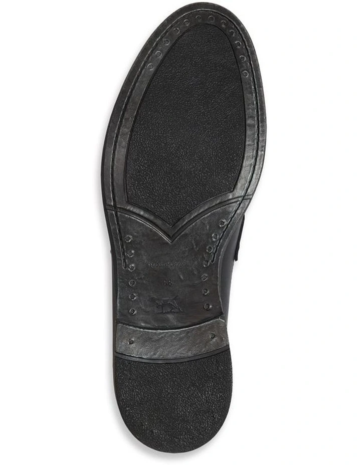 Portobello Mocc Slip On Loafer in Black image 7