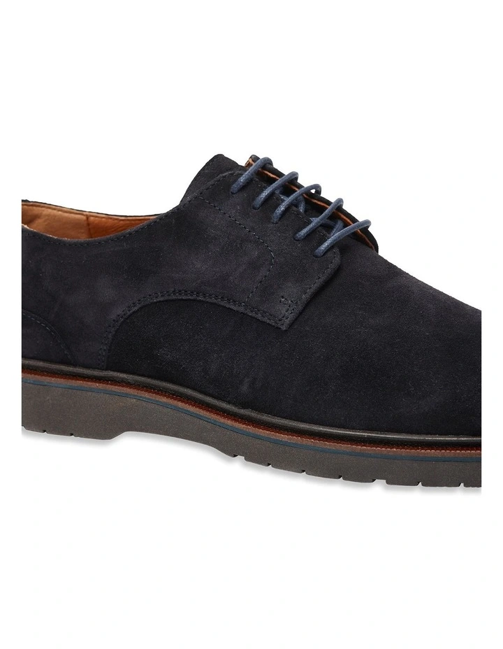 Burswood Derby Lace Up Shoe in Blue image 5