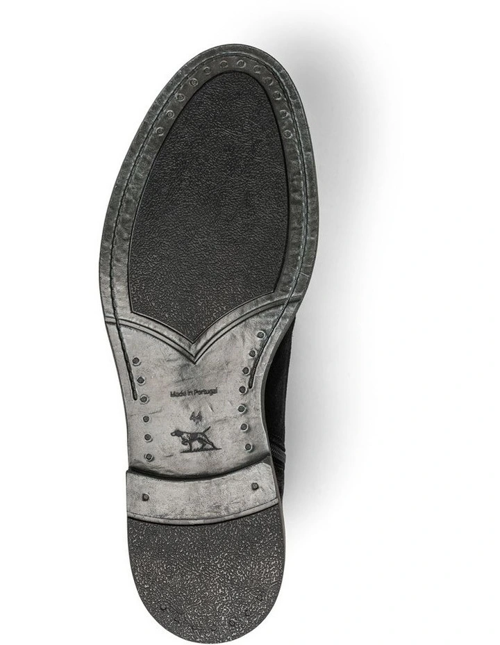 Port Wells Zip Boot in Black image 7