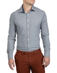 Grey Houndstooth Bryson Shirt