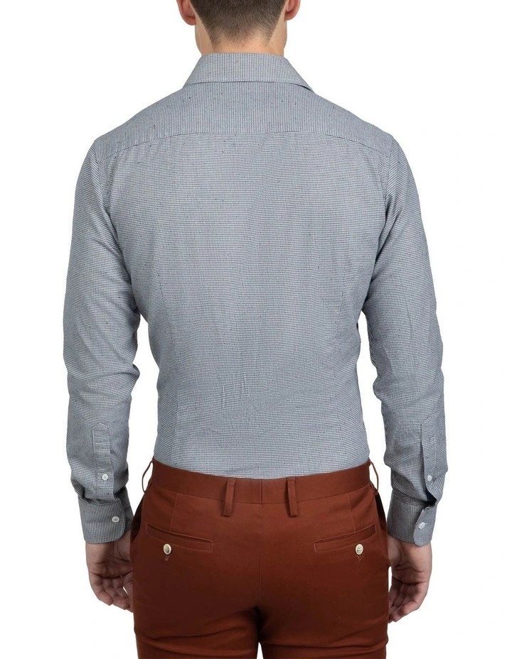 Grey Houndstooth Bryson Shirt image 3
