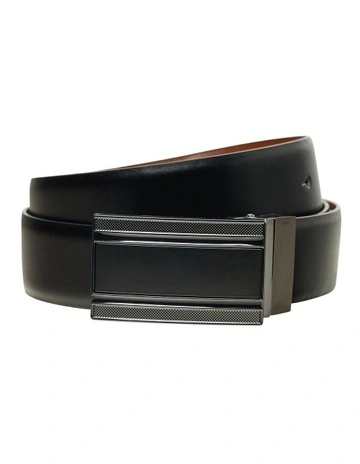 Fredrick Reversible Belt in Black/Brown