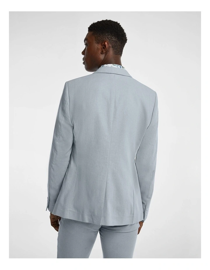 Vega Slim Suit Jacket in Blue image 2