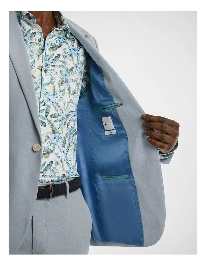 Vega Slim Suit Jacket in Blue image 4
