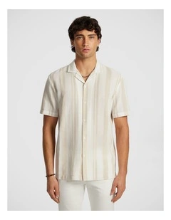 Aruba Stripe Shirt in Natural