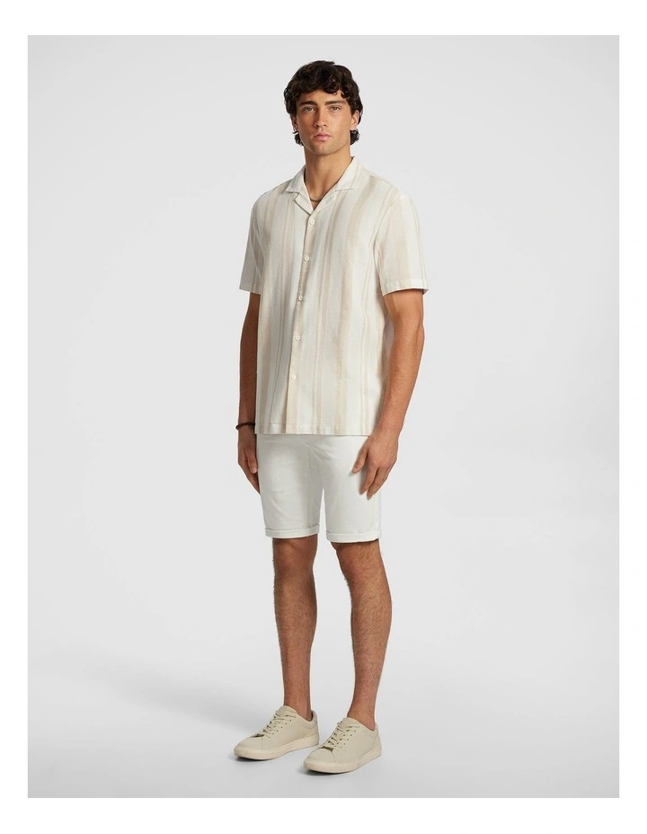 Aruba Stripe Shirt in Natural image 4