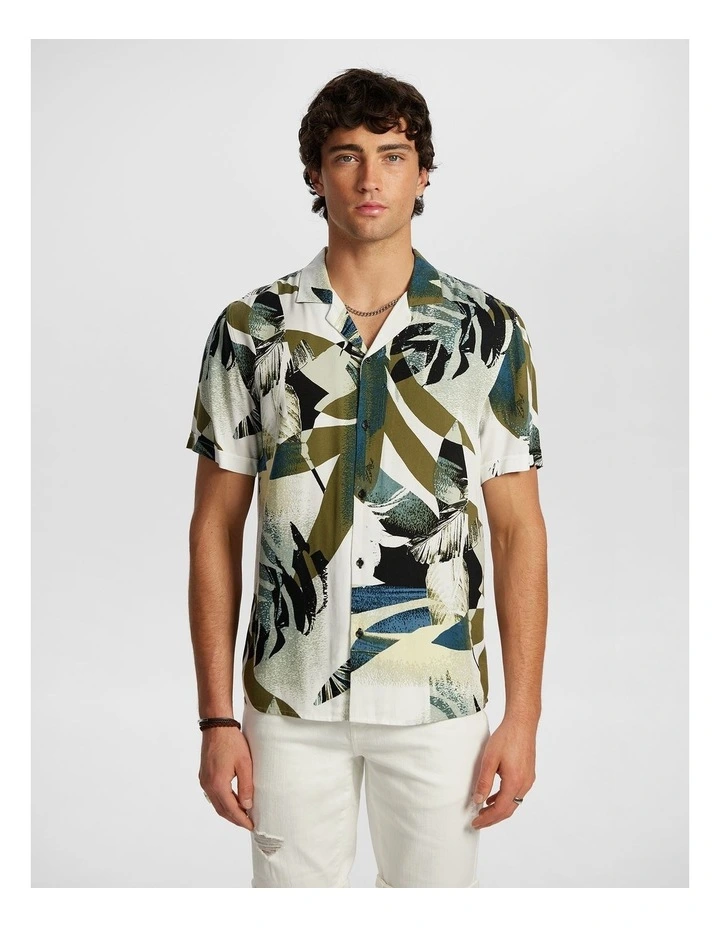 Sebby Viscose Shirt in Multi image 1