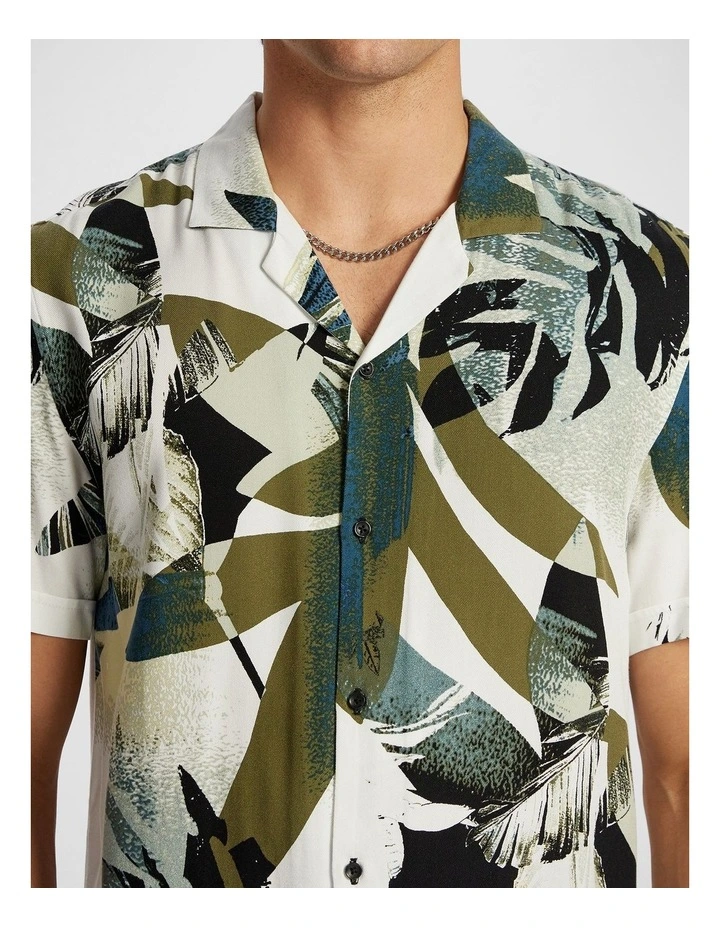 Sebby Viscose Shirt in Multi image 3