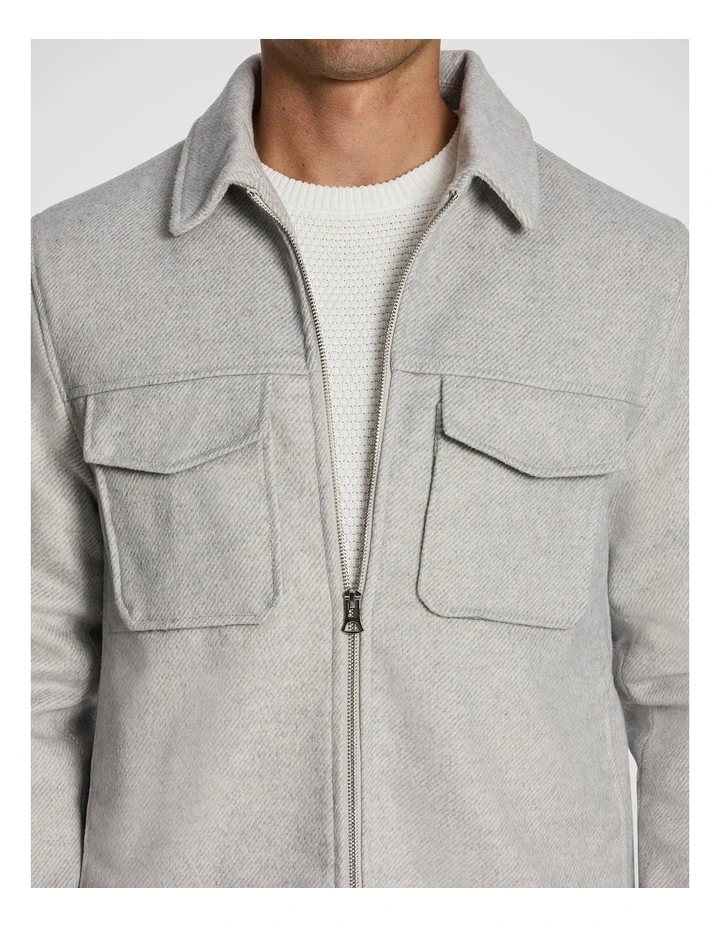 Lucia Dress Jacket in Silver image 3