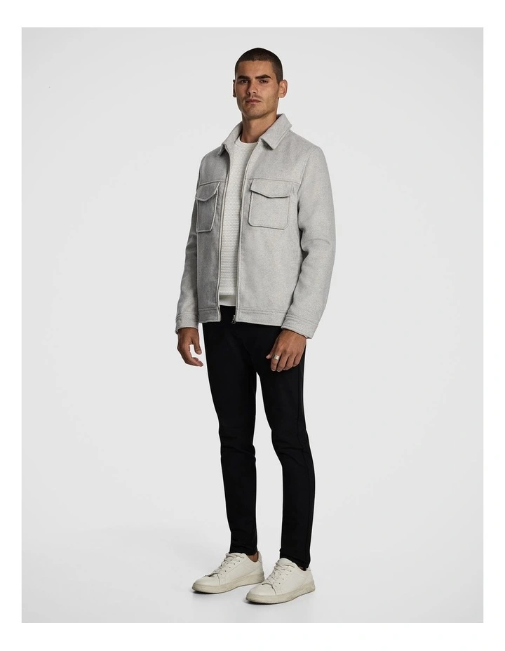 Lucia Dress Jacket in Silver image 4