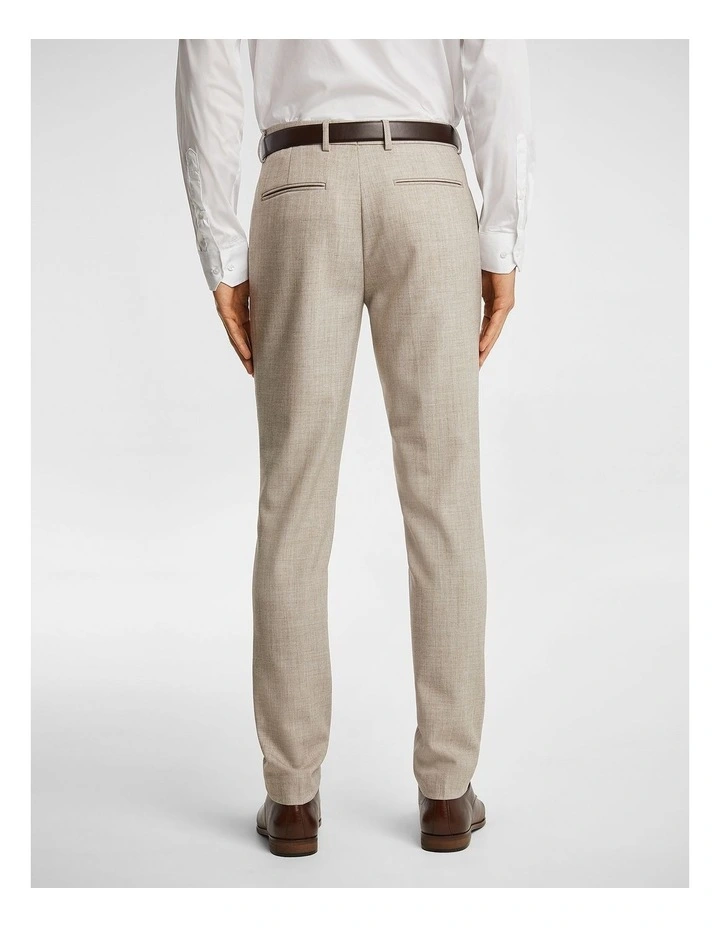 Maverick Skinny Dress Pant in Latte image 2