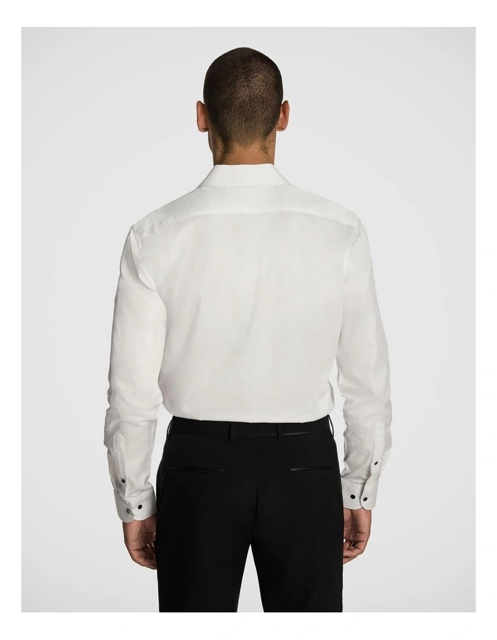 Marx Slim Dress Shirt in White image 2