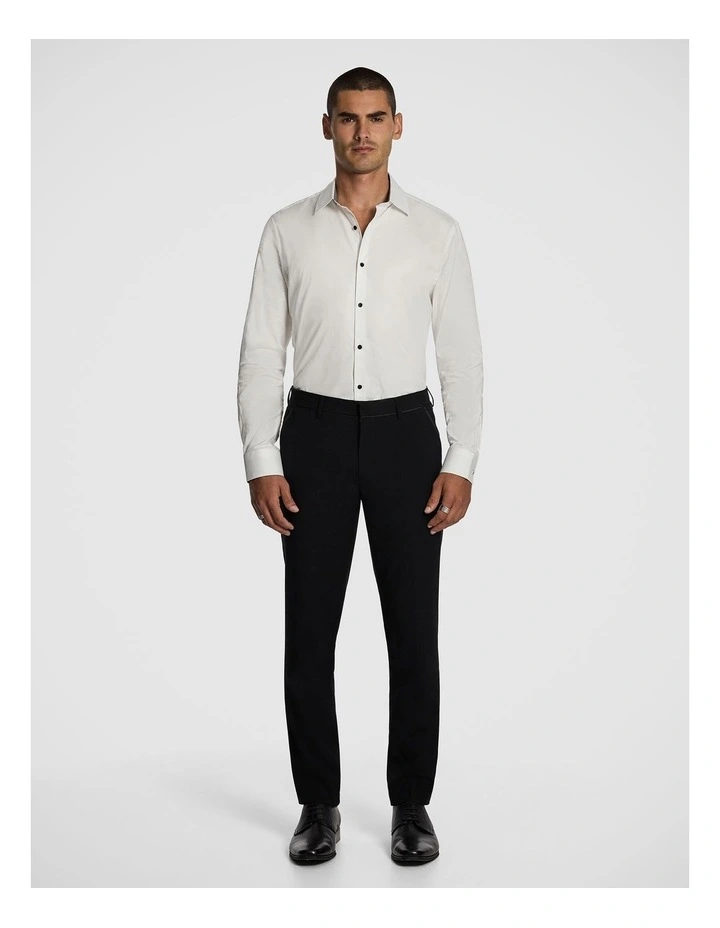 Marx Slim Dress Shirt in White image 5