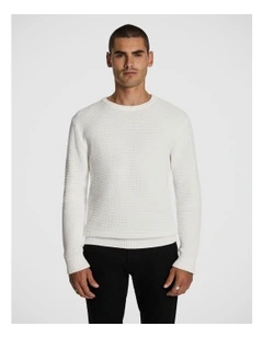 Jayce Crew Neck in White