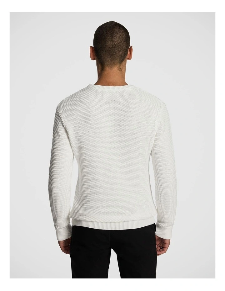 Jayce Crew Neck in White image 2