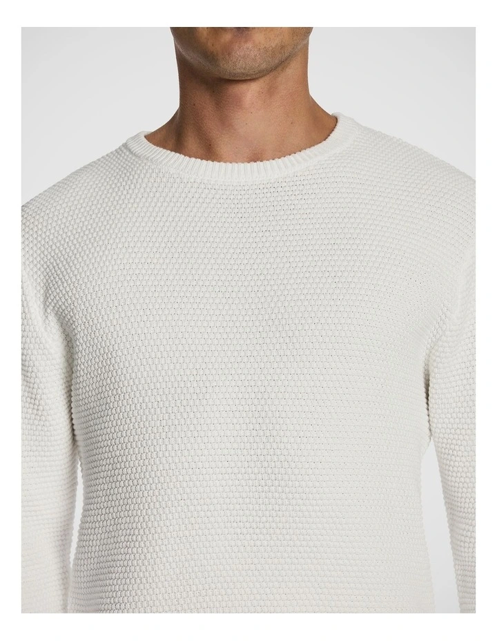 Jayce Crew Neck in White image 3