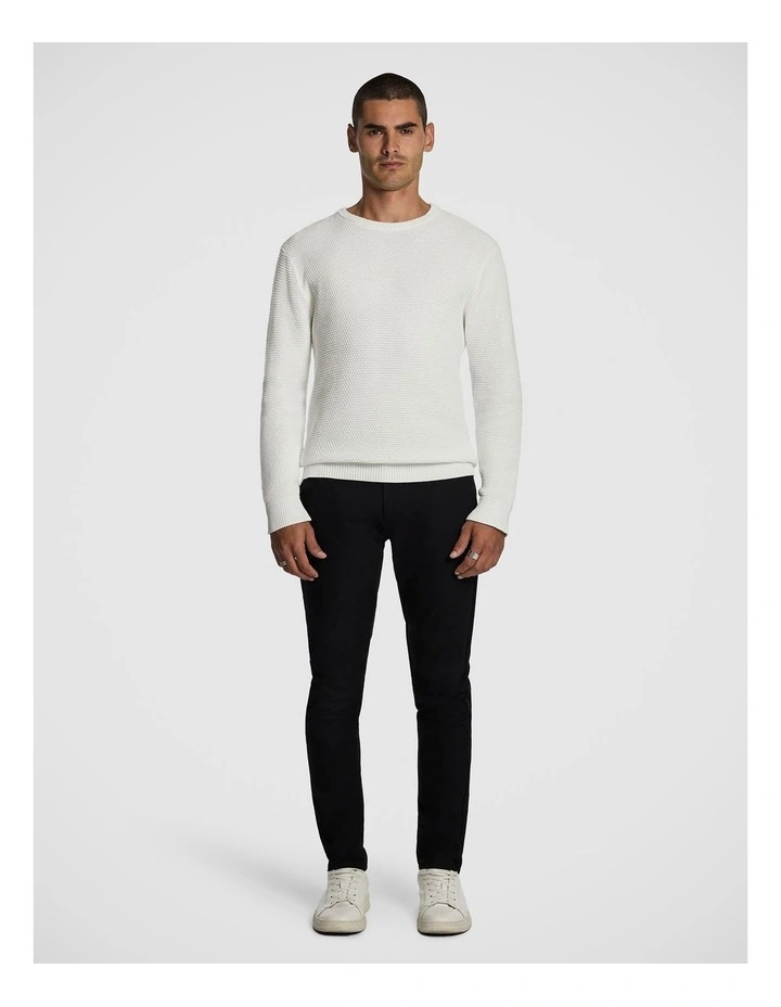 Jayce Crew Neck in White image 5