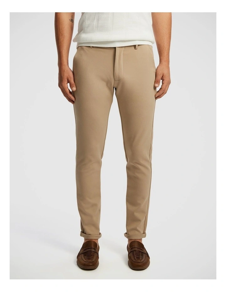 Energy Hyper Stretch Chino in Tan Brown image 1