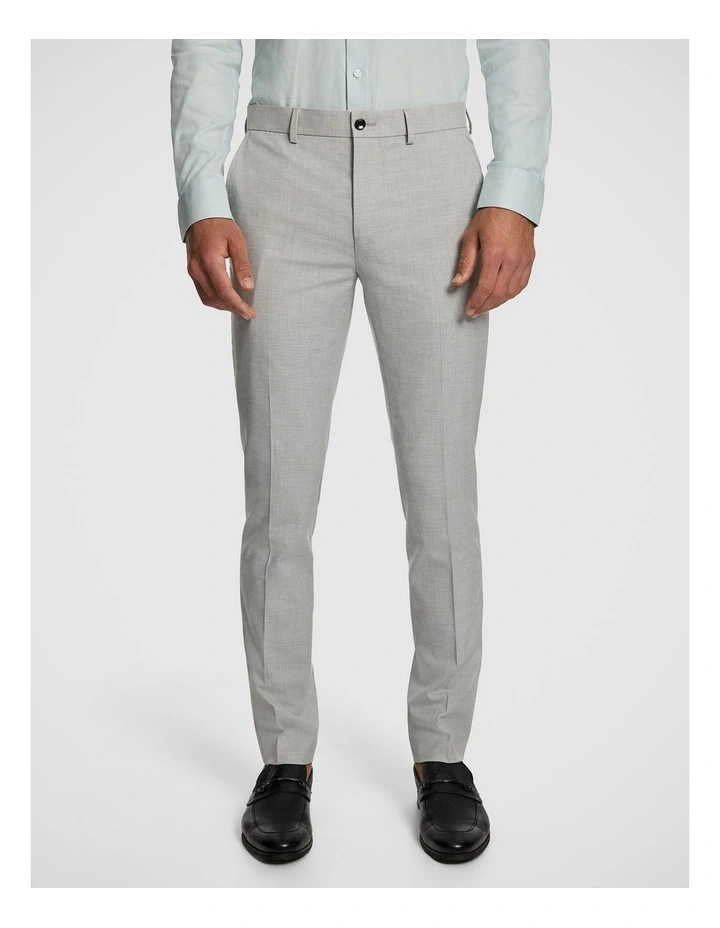 Pistol Stretch Skinny Dress Pant in Silver image 1