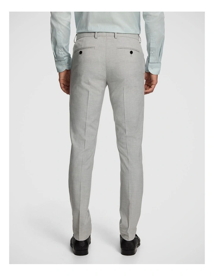 Pistol Stretch Skinny Dress Pant in Silver image 2