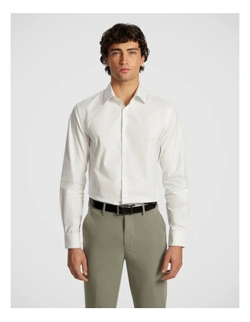 Samuel Regular Dress Shirt in White