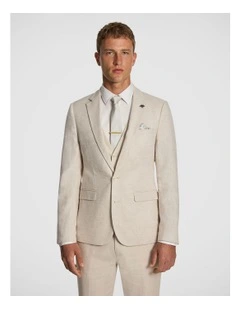 Carter Suit Jacket in Sand