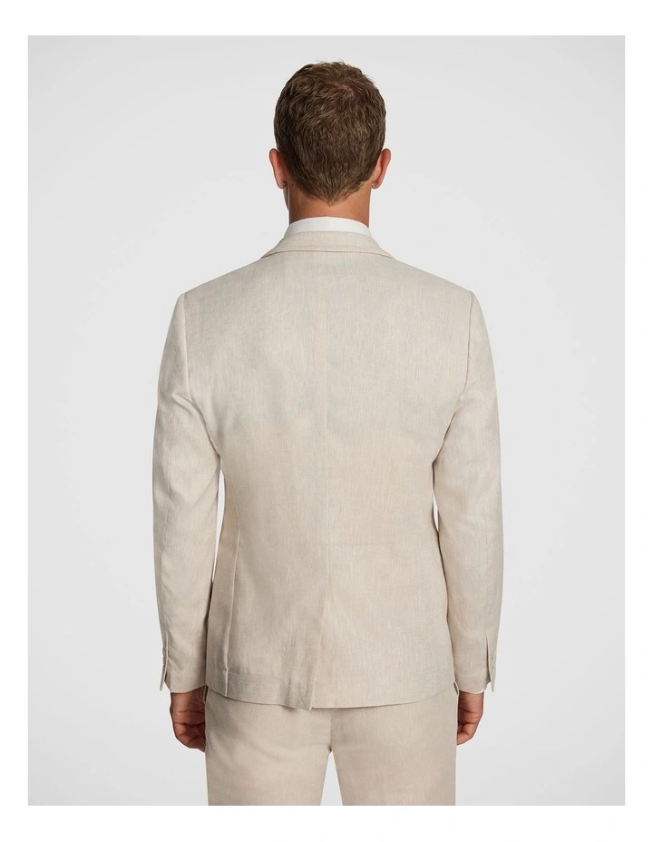 Carter Suit Jacket in Sand image 2