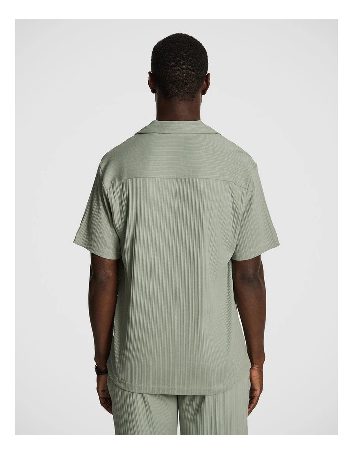 Keyse Jersey Shirt in Sage image 2