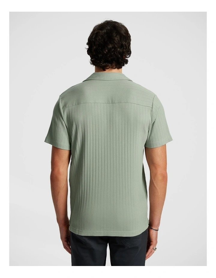 Keyse Jersey Shirt in Sage image 2