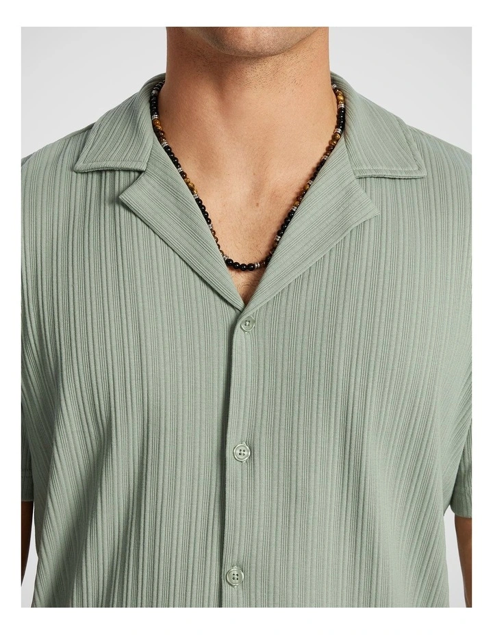 Keyse Jersey Shirt in Sage image 3