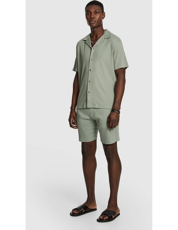 Keyse Jersey Shirt in Sage image 4