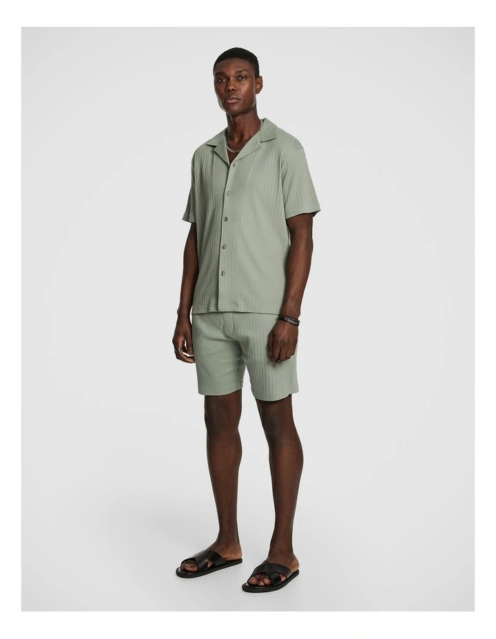 Keyse Jersey Shirt in Sage image 4