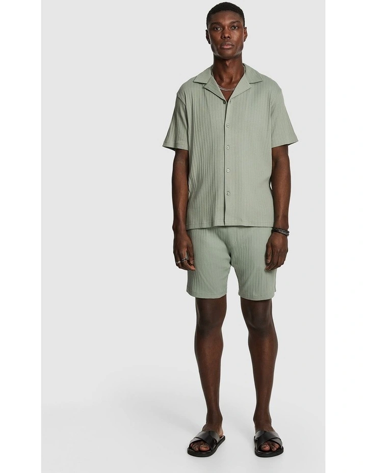 Keyse Jersey Shirt in Sage image 5