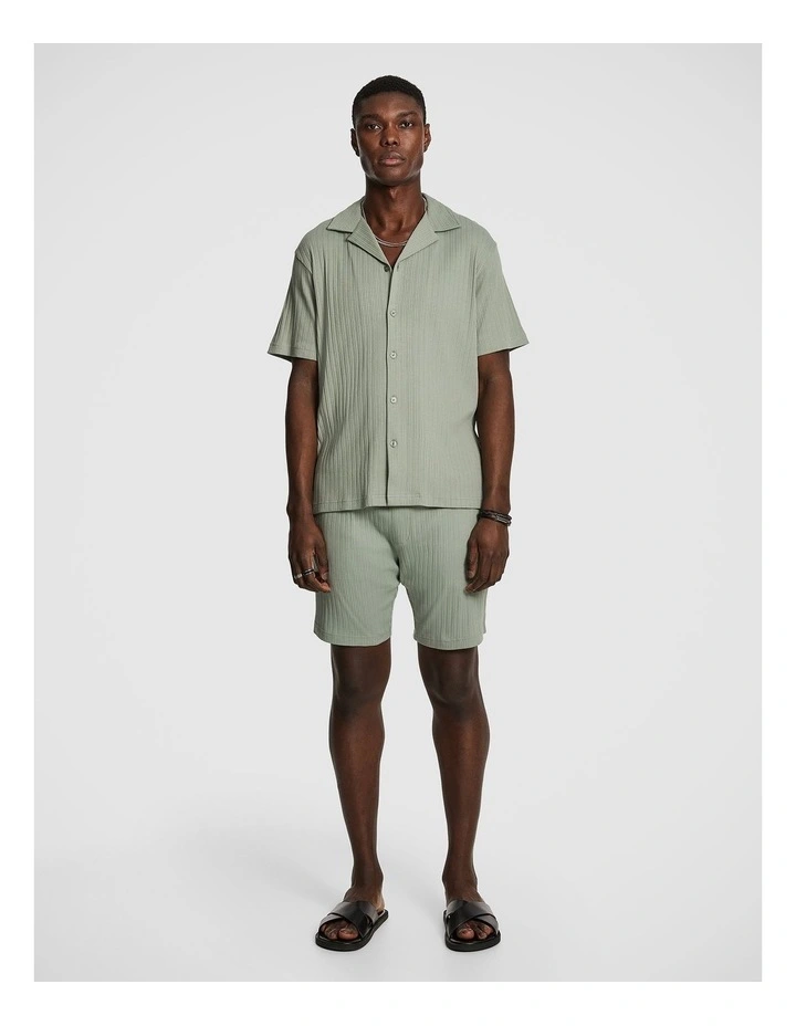 Keyse Jersey Shirt in Sage image 5