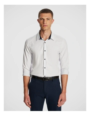 Brooks Slim Shirt in White
