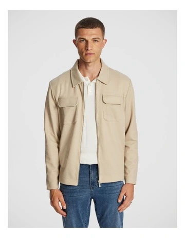 Ascot Jacket in Natural