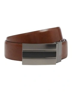 Gabby Plate Belt in Tan