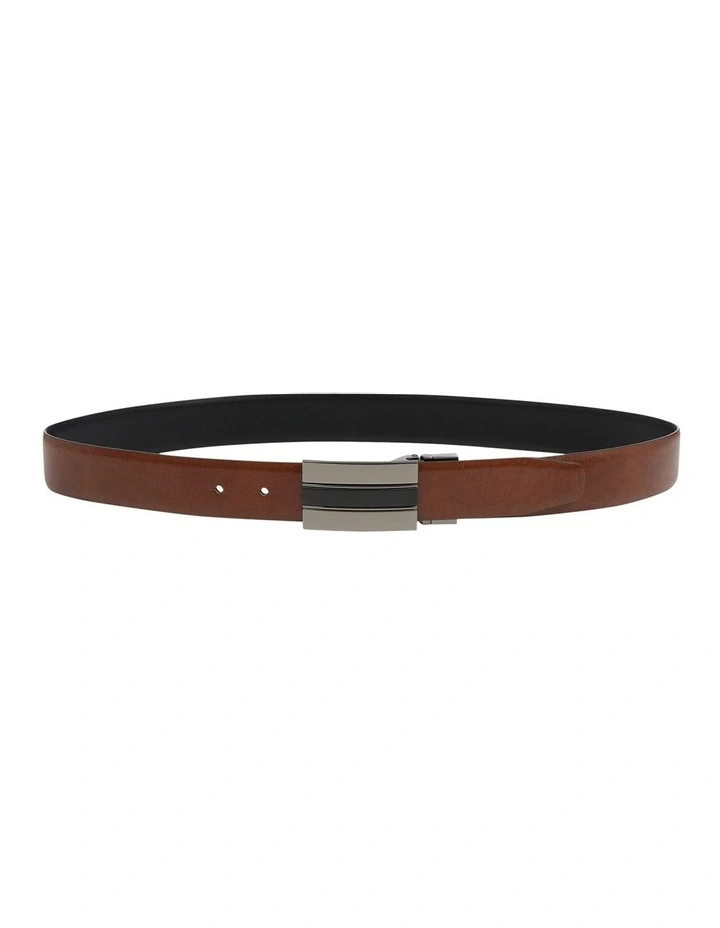 Gabby Plate Belt in Tan image 3
